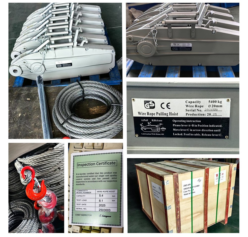Wire Rope Pulling Hoist-RAYVANBO5 Wire Rope Pulling Hoist-RAYVANBO5