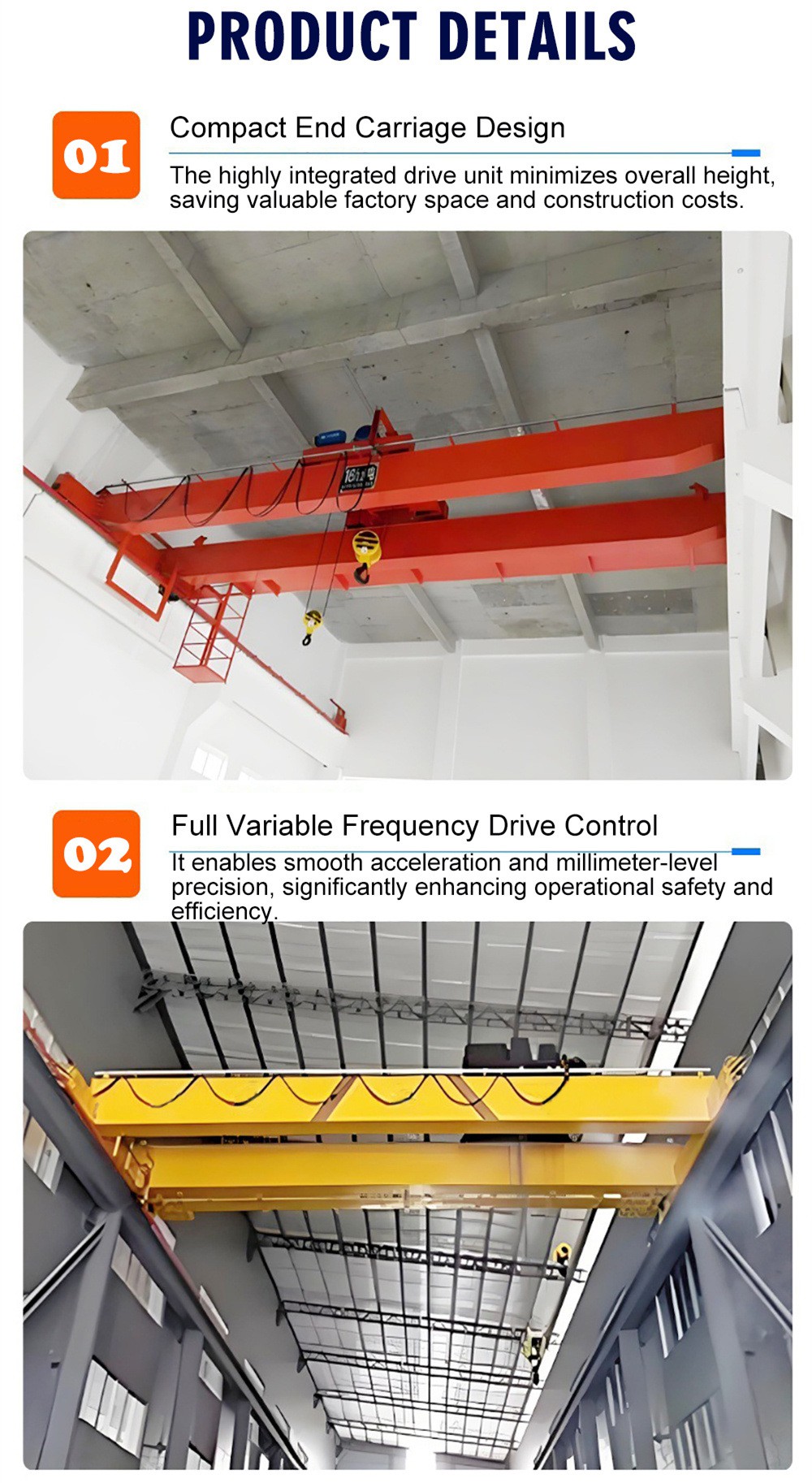 Double girder overhead crane details-Rayvanbo1