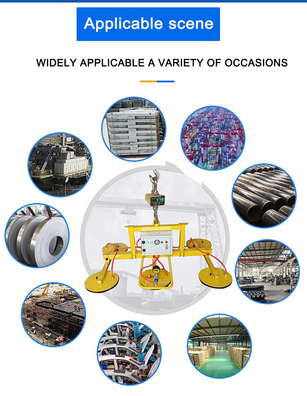 Glass Vacuum Lifter device lifting equipment machine application-Rayvanbo Glass Vacuum Lifter device lifting equipment machine application-Rayvanbo