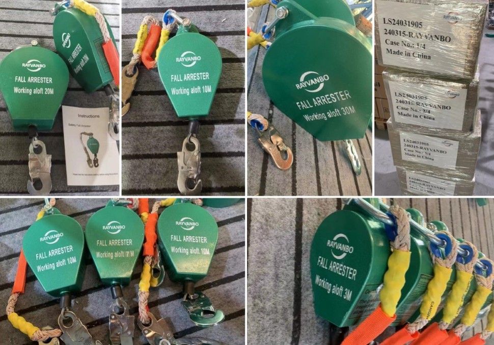 safety fall arrest self retracting fall arrester device equipment packing3-Rayvanbo safety fall arrest self retracting fall arrester device equipment packing3-Rayvanbo