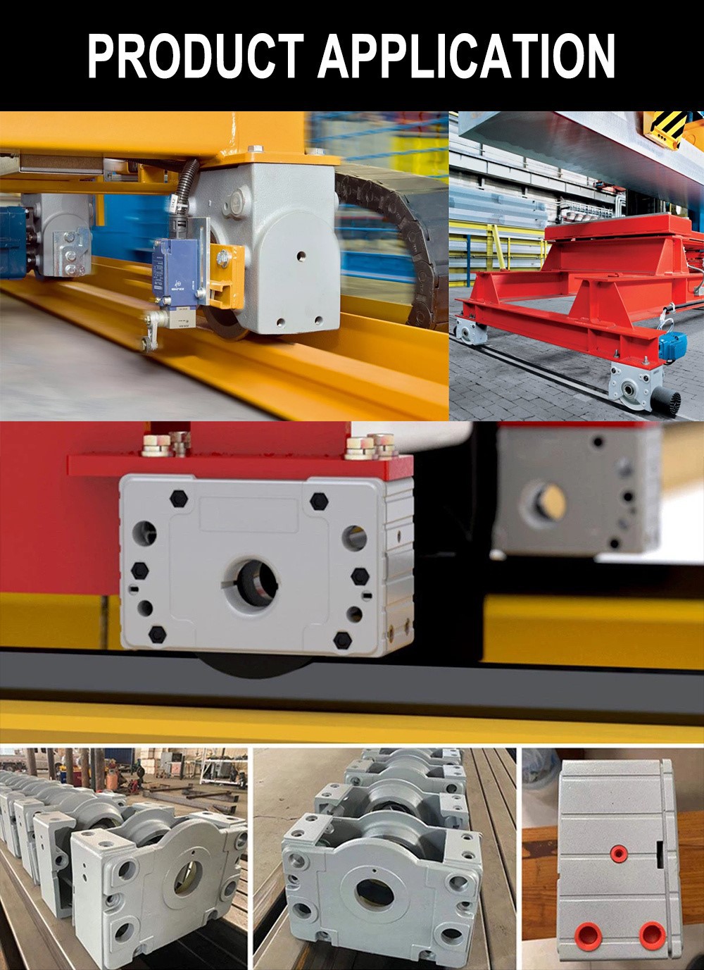 crane wheel block Drive system application-Rayvanbo